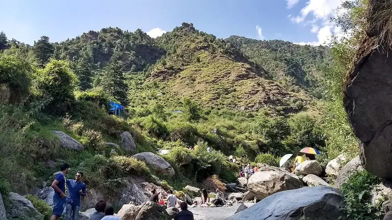 Bhagsunag Temple and Waterfall