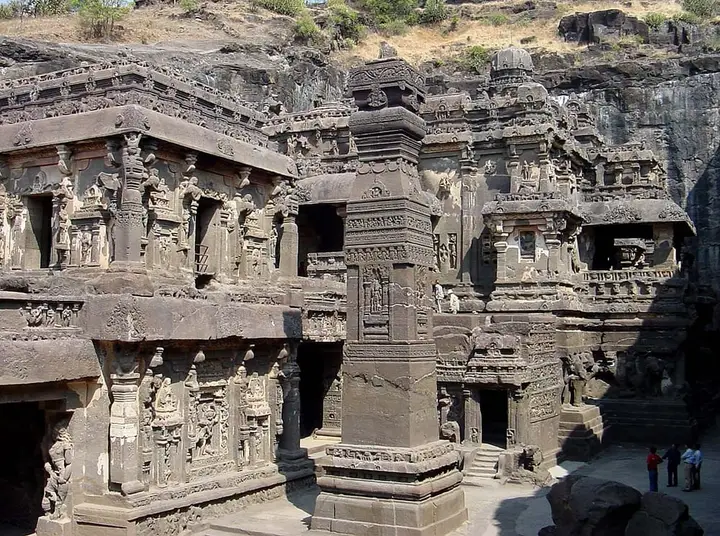 Ellora Caves and the Kailasa temple