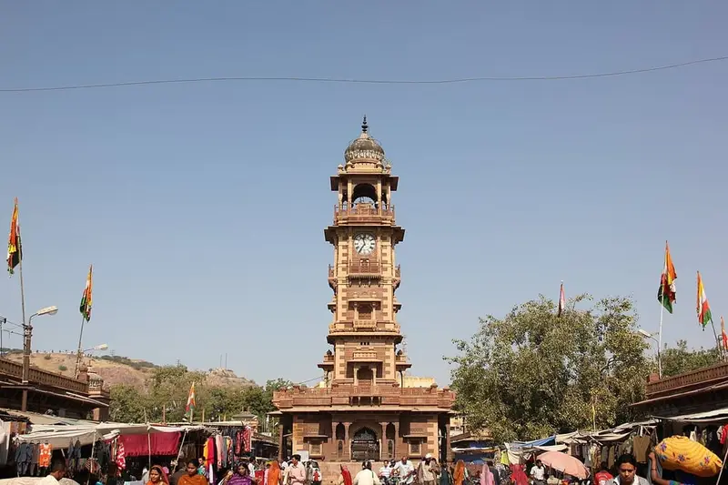 Ghanta Ghar (clock tower) and Sardar Market