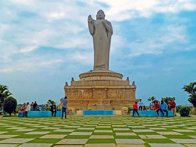 Hussain Sagar boat ride to the Buddha statue