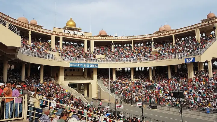Wagah border retreat ceremony (Attari)